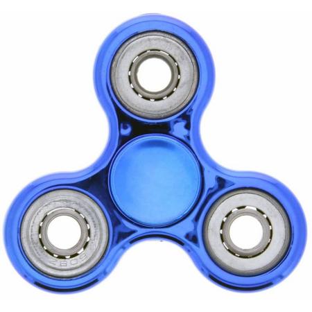 Blauw / Zilver Fidget Spinner