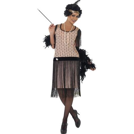 1920s Coco Charleston jurk Maat Medium
