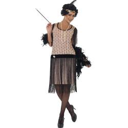 1920s Coco charleston jurk maat L