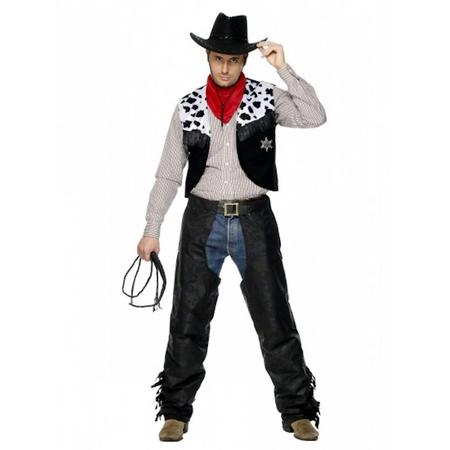 Cowboy kostuum voor heren 52-54 (l)