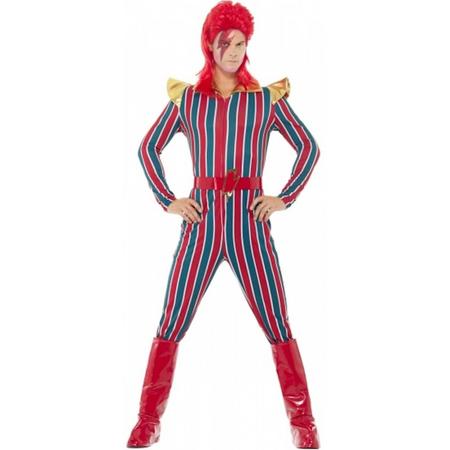 David kostuum voor heren 56-58 (xl) - David Bowie look-a-like kleding