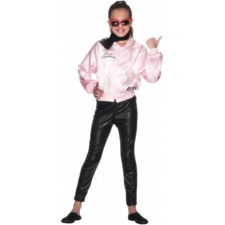 Grease Pink Lady jasje voor meisjes 122-134 (6-8 jaar)