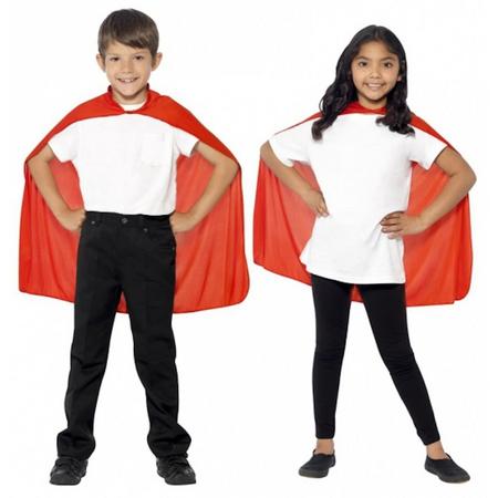 Halloween Rode cape voor kinderen