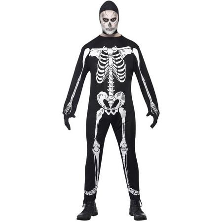 Halloween skelet kostuum voor volwassenen 52-54 (L)