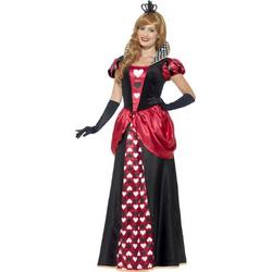 Hartenkoningin Alice in Wonderland Kostuum