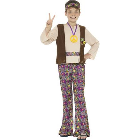 Hippie kostuum voor jongens - Carnaval kleding maat 128/140
