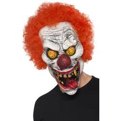 Horror Clown Masker Twisted Mask voor volwassenen