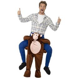Instap dierenpak kostuum aap voor volwassenen - apenpak