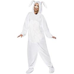 Konijn/haas kostuum wit - Verkleedpak konijnen/hazen 48-50 (M)