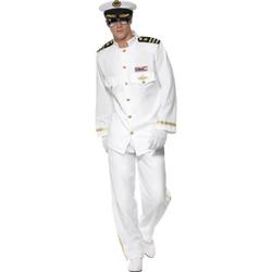 Luxe kapitein kostuum voor heren - maritiem verkleedpak 48-50 (M)
