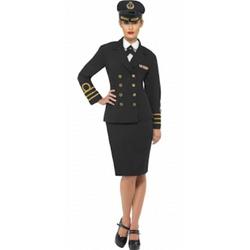 Marine officier kostuum voor dames 44-46 (l)