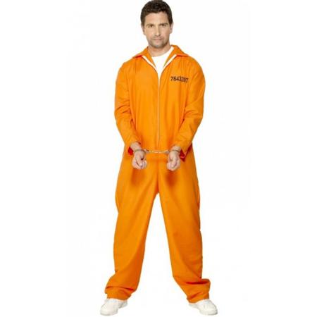 Oranje gevangenen kostuum 48-50 (m)
