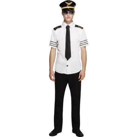 Piloten outfit heren 52-54 (l)