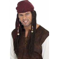 Piratenpruik Jack Sparrow