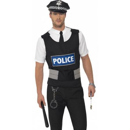 Politie verkleed set voor volwassenen 48-50 (m)