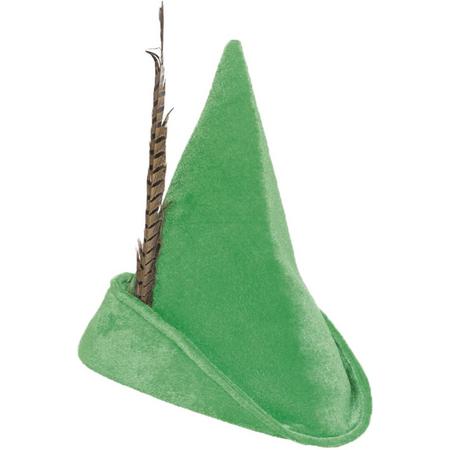 Robin Hood Hat Hoed met Veer