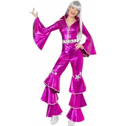 Roze Dancing Queen kostuum 70s M (40-42)