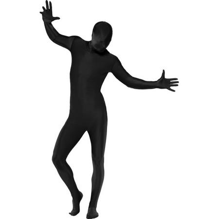 Second skin kostuum - Morphsuit - Zwart - Maat M - Geschikt tot 1.78m
