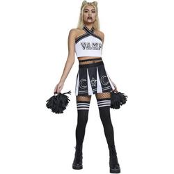   - Cheerleader Kostuum - Cheerleader Van Het Vamp Team - Vrouw - - Large - Halloween - Verkleedkleding