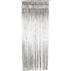   Feest Decoratie Shimmer Curtain Zilverkleurig