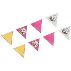   Feestdecoratie Masha and The Bear Tableware Party Bunting Multicolours
