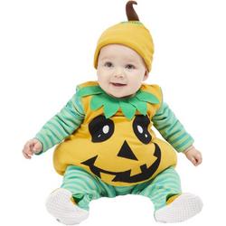 Smiffys Kinder Kostuum -Kids tm 1 jaar- Pumpkin Baby Oranje