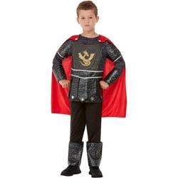   Kinder Kostuum -Kids tm 12 jaar- Deluxe Knight Zwart