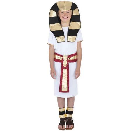 Smiffys Kinder Kostuum -Kids tm 12 jaar- Egyptian Wit
