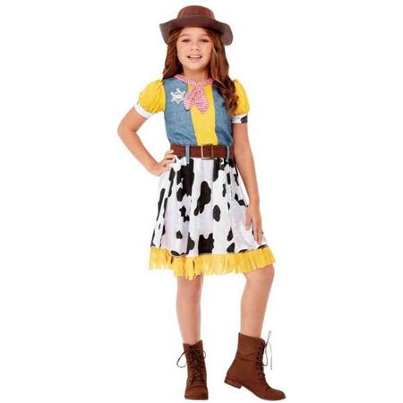 Smiffys Kinder Kostuum -Kids tm 12 jaar- Western Cowgirl Multicolours