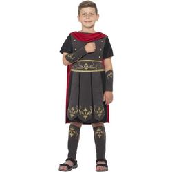   Kinder Kostuum -Kids tm 14 jaar- Roman Soldier Zwart