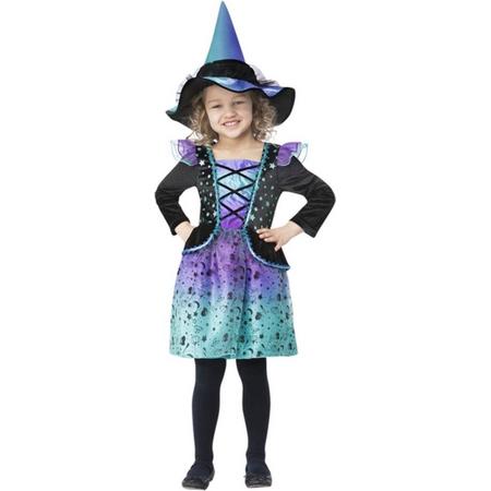 Smiffys Kinder Kostuum -Kids tm 2 jaar- Cosmic Witch Multicolours