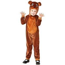   Kinder Kostuum -Kids tm 2 jaar- Toddler Bear Bruin