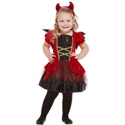   Kinder Kostuum -Kids tm 2 jaar- Toddler Devil Rood