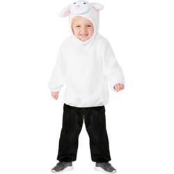   Kinder Kostuum -Kids tm 2 jaar- Toddler Lamb Wit