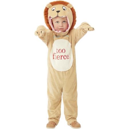 Smiffys Kinder Kostuum -Kids tm 4 jaar- Dear Zoo Deluxe Lion Bruin