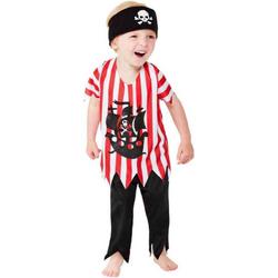   Kinder Kostuum -Kids tm 4 jaar- Toddler Jolly Pirate Multicolours