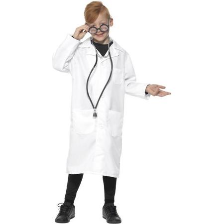 Smiffys Kinder Kostuum -Kids tm 6 jaar- Scientist Lab Coat Wit