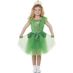   Kinder Kostuum -Kids tm 9 jaar- Deluxe St Patricks Day Glitter Fairy Groen