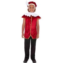   Kinder Kostuum -Kids tm 9 jaar- Tudor Rood