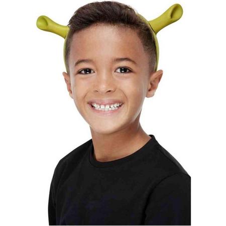 Smiffys Kostuum Haarband Kids Shrek Ears Groen