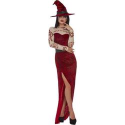   Kostuum -L- Satanic Witch Rood