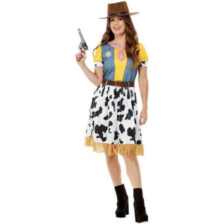 Smiffys Kostuum -L- Western Cowgirl Multicolours