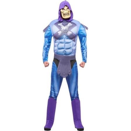 Smiffys Kostuum -M- He-Man Skeletor Blauw