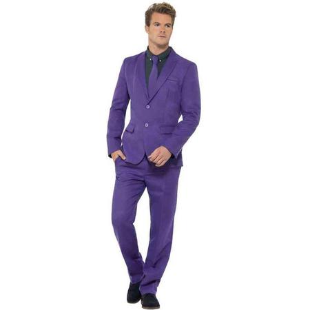 Smiffys Kostuum -M- Purple Suit Paars