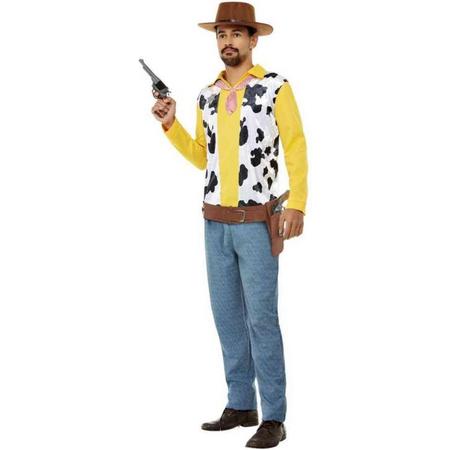Smiffys Kostuum -M- Western Cowboy Geel