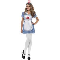   Kostuum -S- Nurse Naughty Blauw