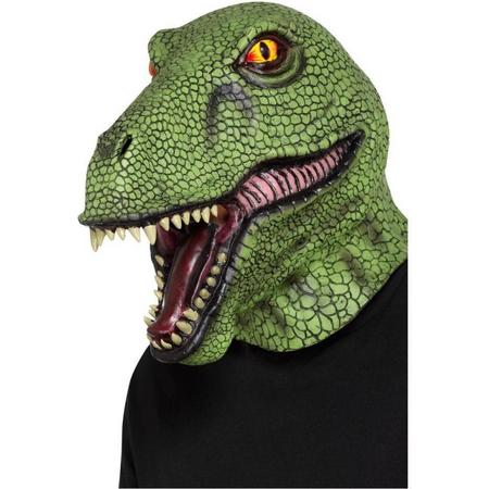 Smiffys Masker Dinosaur Groen