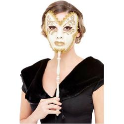   Masker Venetian Creme/Goudkleurig