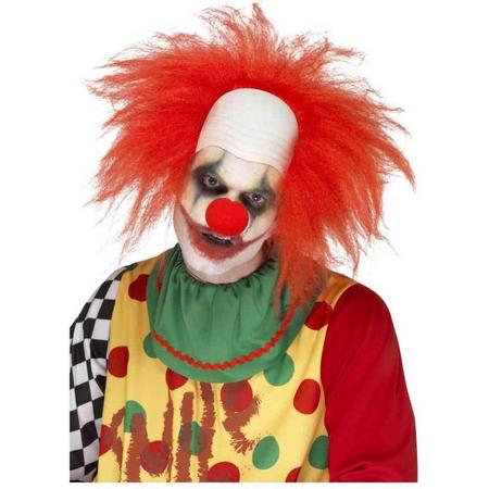 Smiffys Pruik Deluxe Clown Rood