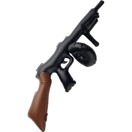 Tommy Gun Opblaas Machinegeweer - 75 cm
